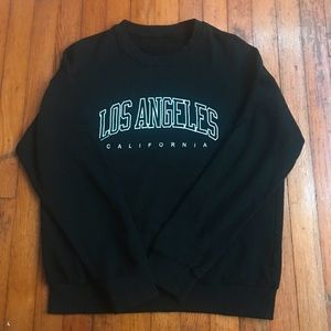 Los Angeles black sweatshirt
